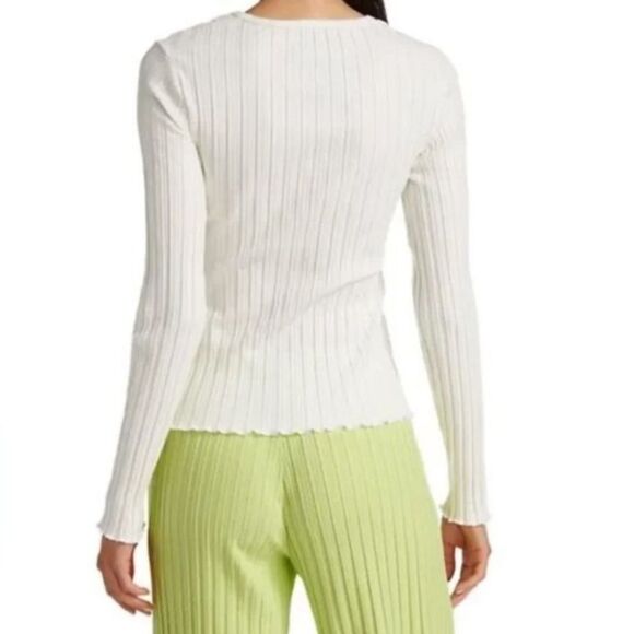 NWT Simon Miller Kai Cutout Top in Macadamia - Picture 4 of 14